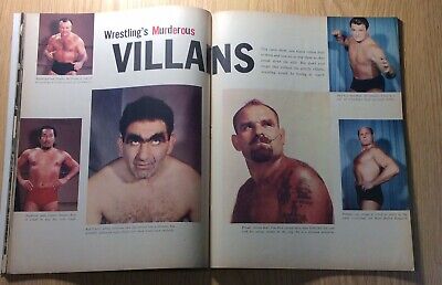 Wrestling Revue Fall 1959 1st Issue EX + The Graham Bros. Rocco