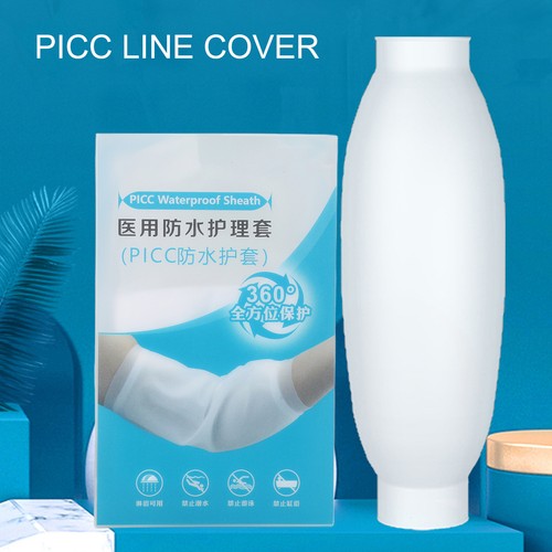 PICC Line Shower Cover Reusable Silicone Protective Flexible Cover With Lined - Picture 8 of 24