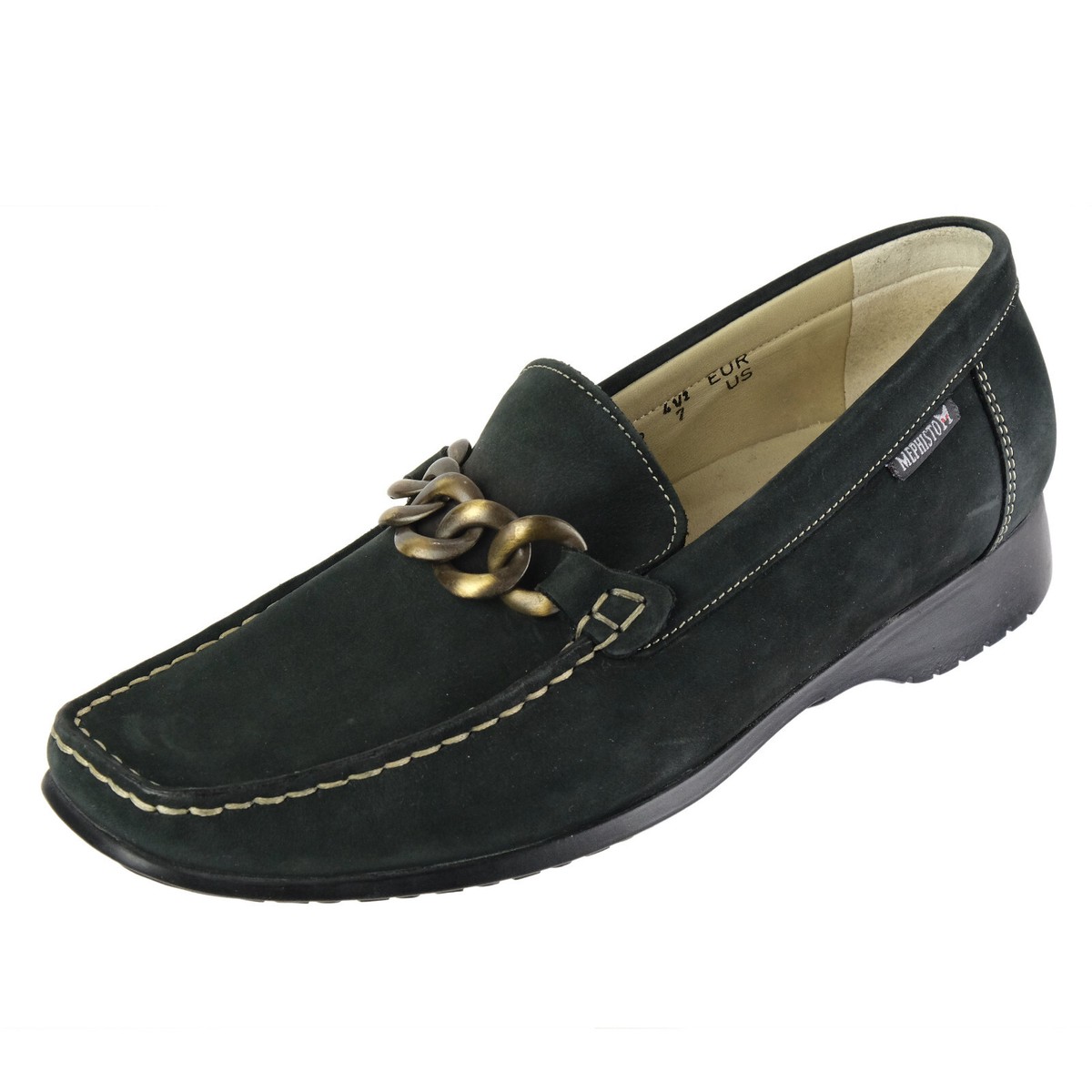 NEW MEPHISTO Cool-Air Sz. 7 Loafers Comfort Shoes Nubuck  display picture 3