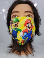 Mario - Size 8" x 6" - Cloth Mask Filter - Wash Re-Use - M1