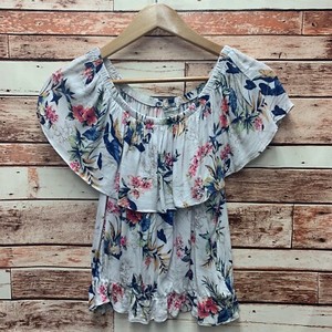 american eagle ruffle top