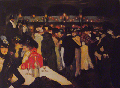 PICASSO -Motiv: le Moulin de la Galette  hochw. LICHTDRUCK Kunstdruck -Rarität