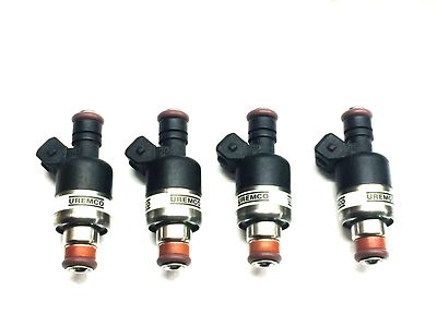 SET OF 4 ROCHESTER FUEL INJECTOR 1995 GM CARS 2.3L V4 17104224 