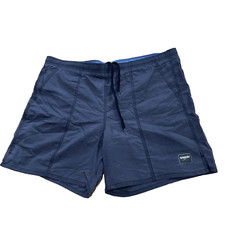 Vintage SPEEDO Swim Trunks Men 40x6 M Blue VTG 90s Beach Mesh Line Nylon Shorts