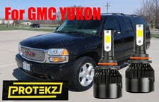 Led For Yukon 2000-2006 Headlight Kit 9006 Hb4 6000k White Cree Bulbs Low Beam