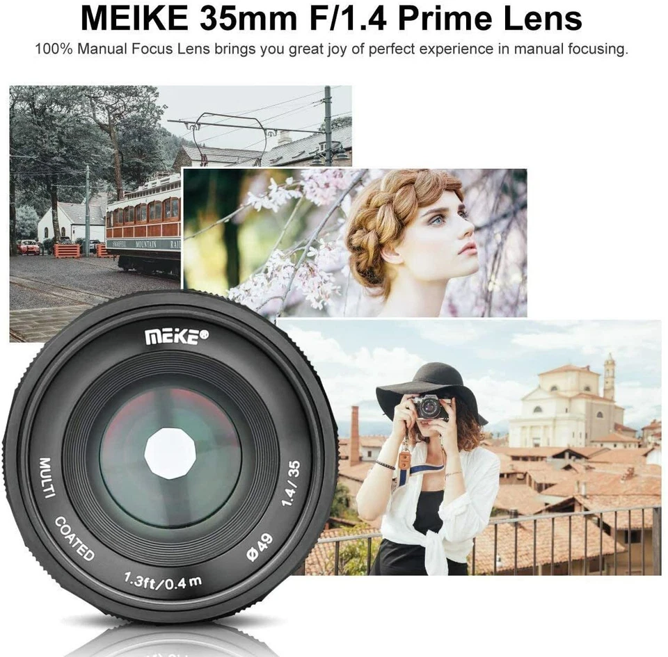 Meike MK 35mm F1.4 Lente manual para Nikon Z (APS-C) - Imagen 2 de 4