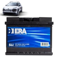 Batteria 60Ah per Citroen C4 Cactus 1.5 BlueHDi gasolio 2014+