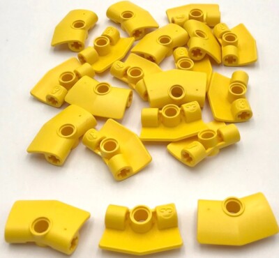 Lego 20 New Yellow Technic Panels Curved x x Angled