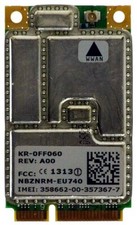 Novatel WWAN NBZNRM-EU740 miniPCI-E 3G / HSPA DELL 5505 - KR-0FF060