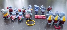 Happy Hippos im Fitnessfieber 1990 Einzelne Figuren Ü-Ei