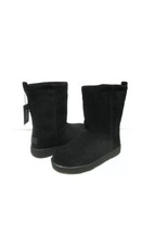 UGG CLASSIC SHORT WATERPROOF WOMEN BOOTS SUEDE BLACK US 7/UK 5