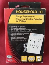 COOPER 1156CG HOUSEHOLD 10 SURGE SUPPRESSOR SINGLE MODE AC PROTEC 170 JOULE