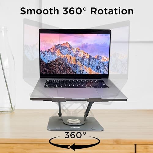 Laptop Stand for Desk Adjustable Laptop Stand for Desk Laptop Desk Stand Lapt... - Picture 2 of 7