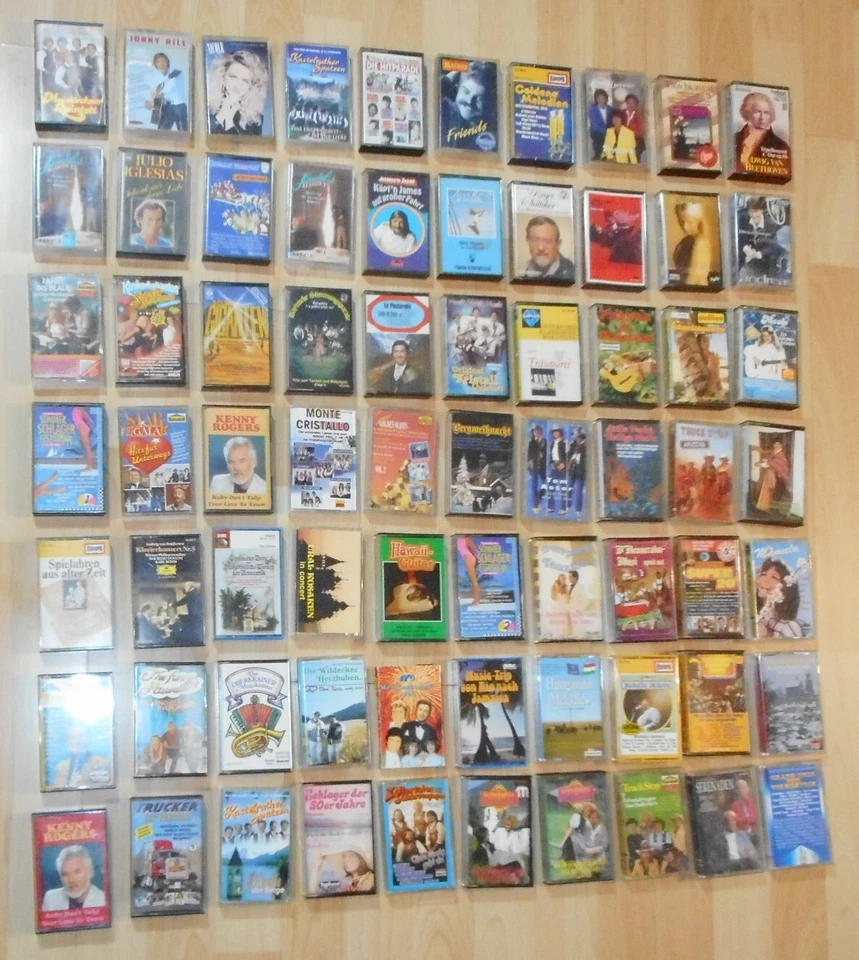 70 x mc musik kauf kassetten konvolut gemischt music sammlung lot alt gebraucht - Bild 4 von 4