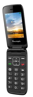 ONESTYLE Platin DUAL-SIM-Klapphandy, große Tasten, einfache Bedienung NEU!