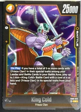 Dragon Ball Super Fusion World New Adventure King Cold FB05-073 R English
