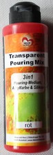 180 ml Transparent Pouring Mix, rot, 3 in 1, ...