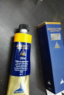MAIMERI REINE ÖLFARBE TOP 40ml FÜR KÜNSTLER DUNKELCADMIUMGELB