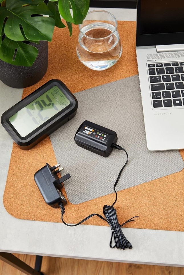 WORX WA3760 35hr Battery Charger 18V 20V MAX Powershare 3Pin UK Plug
