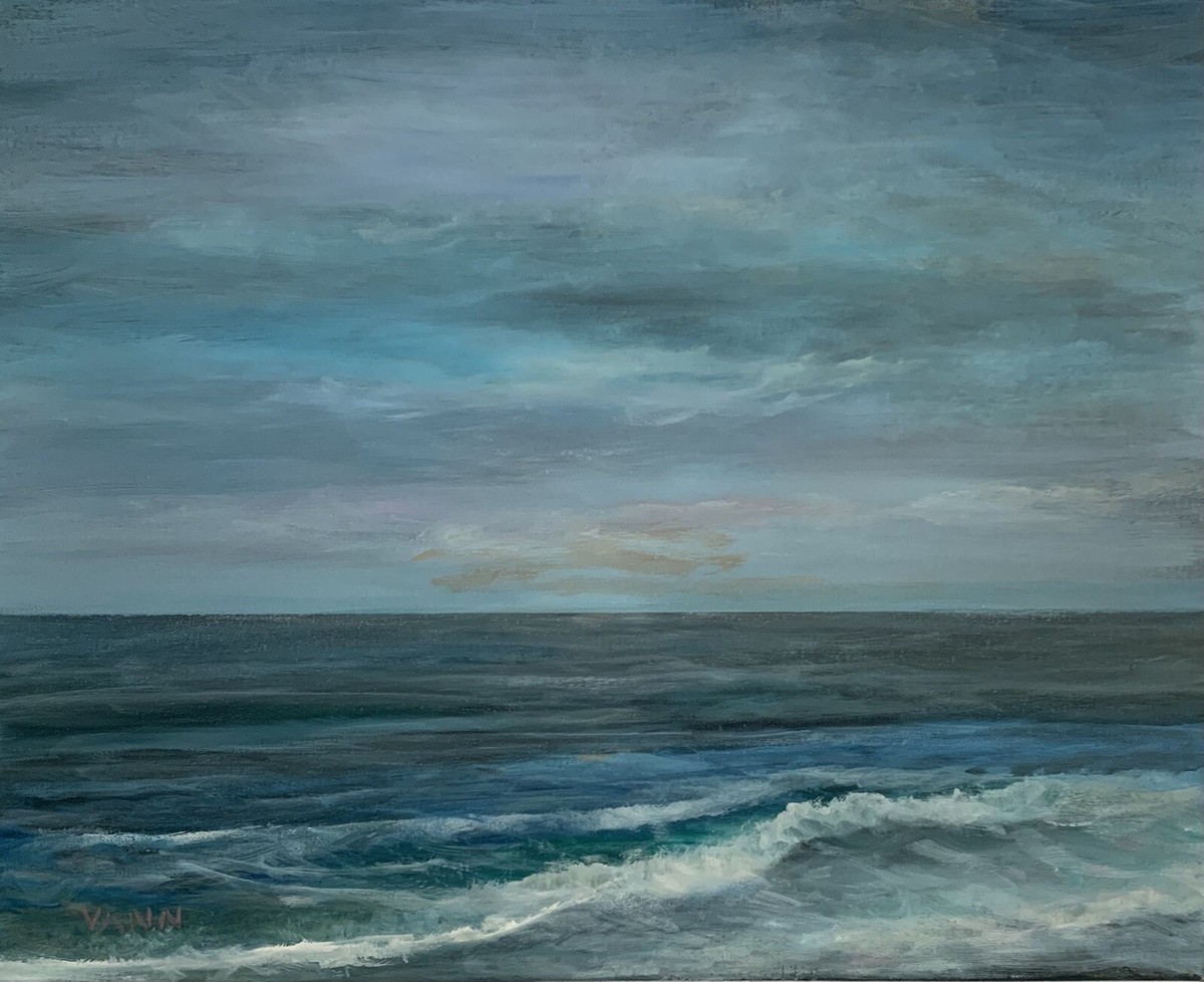 NEW 2025 Original Seascape oil painting 16in x 20in Large