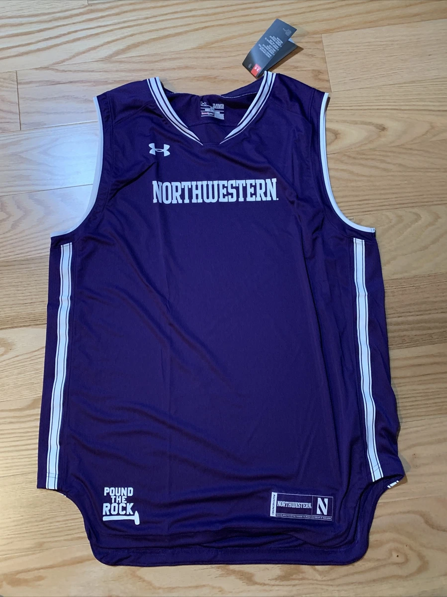 Under Armour NCAA Northwestern Wildcats Basketball Jersey Sz XL