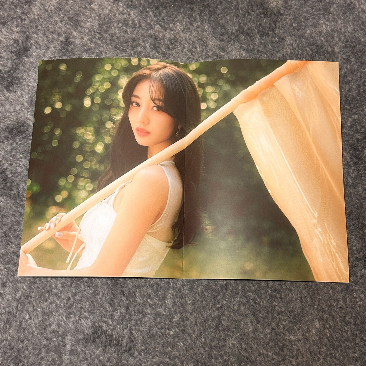 Jihyo Official Letter Poster Twice 13th Mini Album With You-th JYP