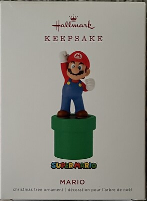 Hallmark Keepsake Super Mario 2019 Christmas Ornament NEAR MINT IN BOX