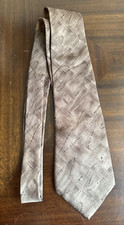 Arrow Necktie 100% Silk Printed In Italy Brown Camouflage 60" Made In The USA