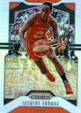2020 Panini Prizm WNBA Prizms Silver #7 Jasmine Thomas Connecticut Sun 