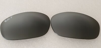 New Ray Ban Replacement Lens Rb27 Predator 2 601 W1 Polarized Grey Mirror 62mm Ebay