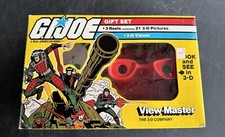 1983 GI JOE VIEW MASTER Gift Set Open Complete