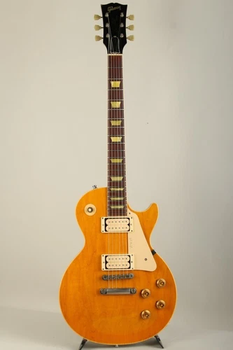 Gibson Les Paul Classic Trans Amber 2000 DiMarzio Double White Pickup Modified