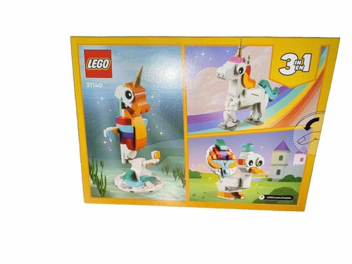 Lego Creator 3 in 1 Magical Unicorn Toy Transforms to Seahorse to Peacock 31140 - Picture 5 of 5