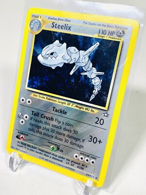Pokémon TCG Steelix 1st Edition Holo Rare 15/111 Neo Genesis | eBay