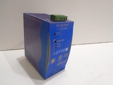 LUTZE DRAN120 24B / 722758 POWER SUPPLY 24 VDC 120W 5A SINGLE PHASE