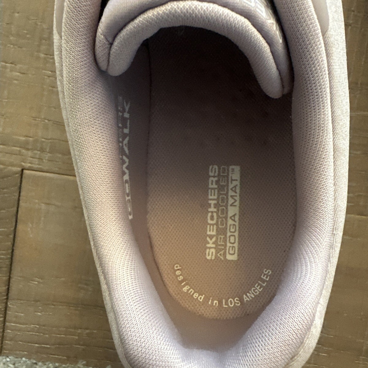 Skechers Womens Go Walk Flex Dazzling Smile Shoes Mauve Size 11