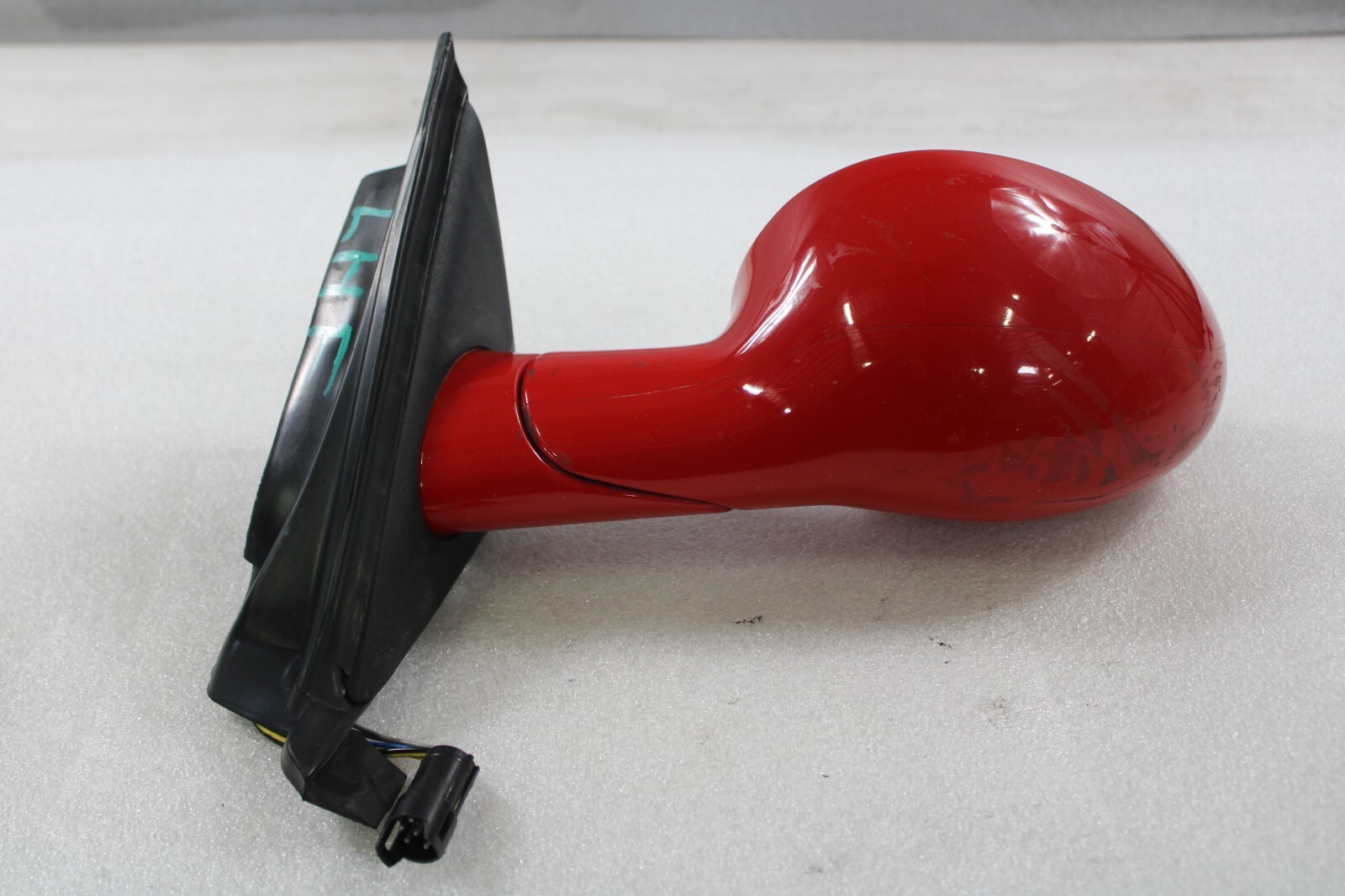 Ferrari 360, Spider, LH, Side View Mirror, Red, Scuffed, Used, P/N 65731810