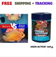 High Active Thai Mineral Fish Food Cichlid Goldfish Flowerhorn Betta Koi Game