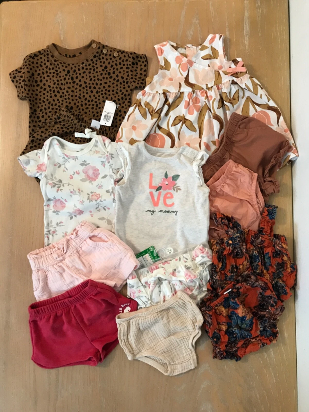 Old Navy, Modern Moments, Others Infant Girls Clothing Lot of 12 Size 3-6 Months
