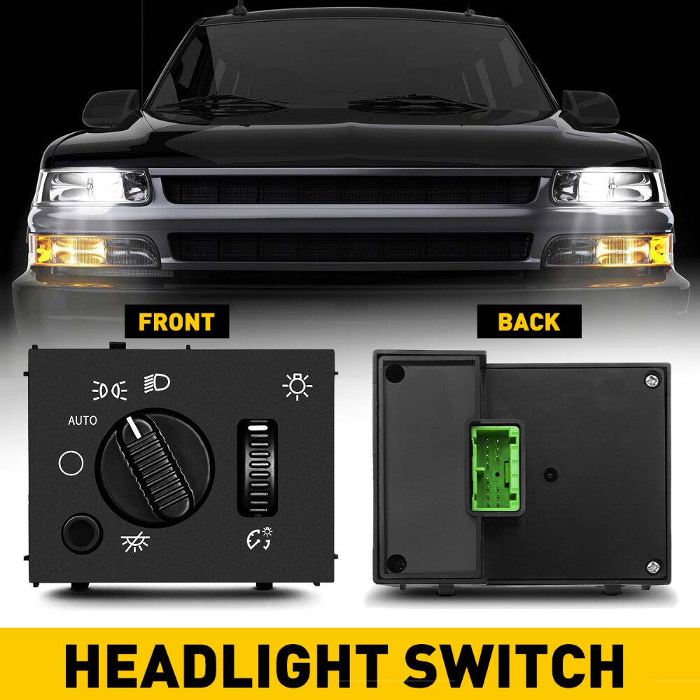Headlight Dash Light Dimmer Switch For 03-06 Escalade Silverado