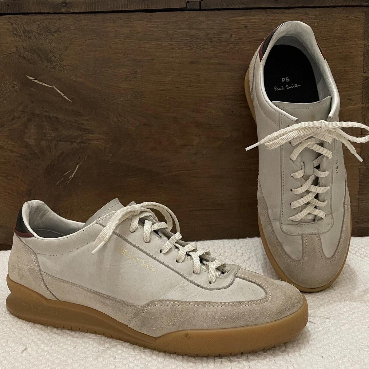 Paul smith leather best sale trainers