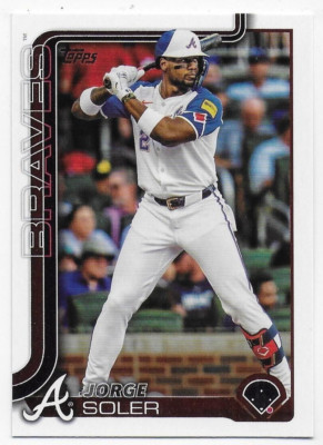 2025 Topps #23 Jorge Soler - Atlanta Braves