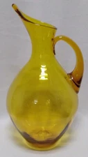 VTG 13-1/2” Blenko 991 Jonquil??? Pitcher, Winslow Anderson MCM As-Found Glows