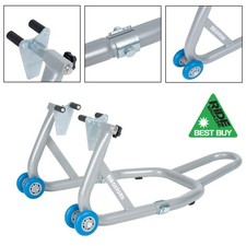 OXFORD HEAVY DUTY MOTORCYCLE MOTORBIKE PREMIUM STEEL FRONT PADDOCK STAND OX282