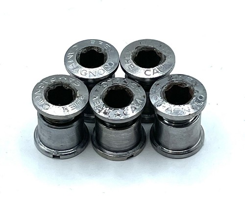 Campagnolo Brev. Chain Ring Bolts Campy Double Road Bike Vintage - Picture 3 of 4