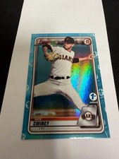 2020 Bowman 1st Edition Blue Foil Nick Swiney