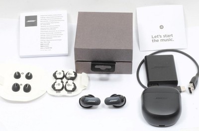 Bose QuietComfort Earbuds QC II Black Open Box Unused Complete +