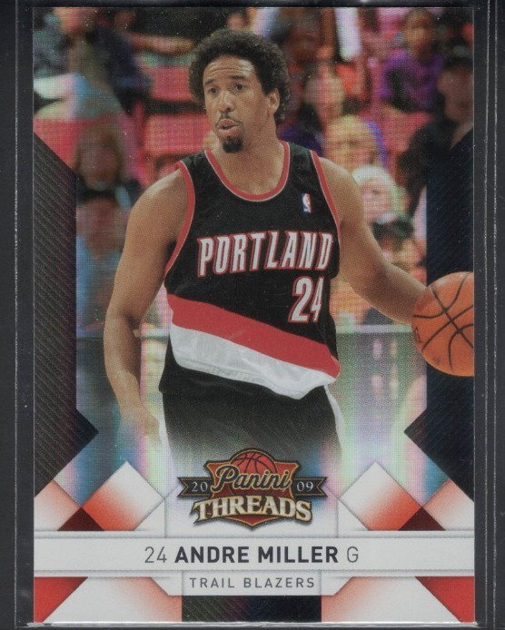 2009-10 Panini Threads Andre Miller #39 Century Proof Orange Trailblazers