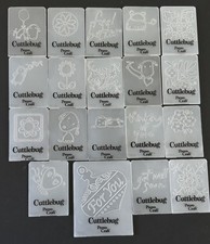 Provo Craft Cuttlebug Assorted Design 2x3 Embossing Folders Lot Of 18 Plus 1