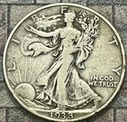 1938-D 50C Walking Liberty Half Dollar